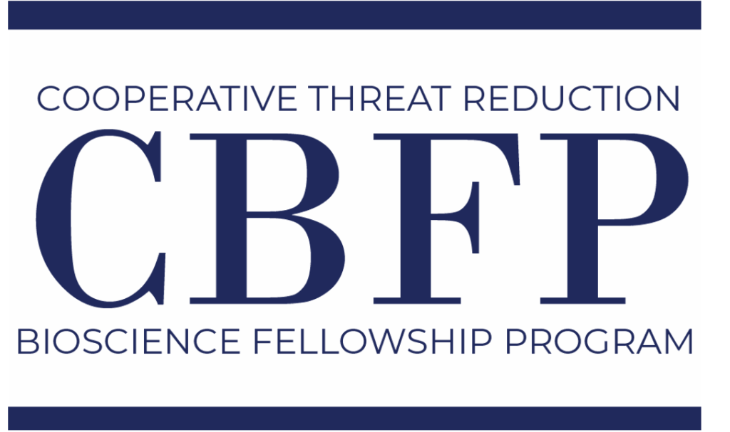 CBFP: Cooperative Threat Reduction Bioscience Fellowship Program in large blue letters